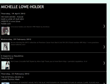 Tablet Screenshot of lowe-holder.blogspot.com