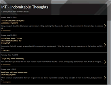 Tablet Screenshot of indomitable-thoughts.blogspot.com