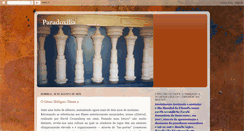 Desktop Screenshot of paradoxilia.blogspot.com