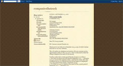 Desktop Screenshot of companiesthatsuck.blogspot.com
