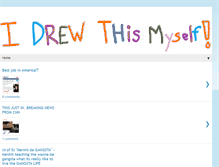 Tablet Screenshot of idrewthismyself.blogspot.com