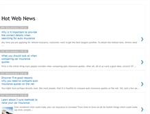 Tablet Screenshot of hot-web-news.blogspot.com