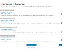 Tablet Screenshot of champagneisbreakfast.blogspot.com