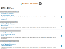Tablet Screenshot of datostontos.blogspot.com