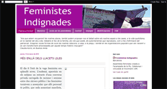 Desktop Screenshot of feministesindignades.blogspot.com
