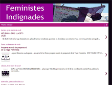Tablet Screenshot of feministesindignades.blogspot.com
