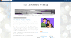 Desktop Screenshot of dynamitewedding.blogspot.com
