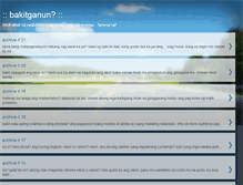 Tablet Screenshot of bktganun.blogspot.com