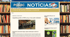 Desktop Screenshot of pgabcnoticias.blogspot.com