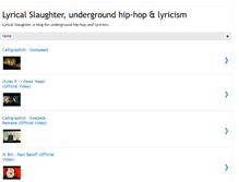 Tablet Screenshot of lyricalslaughter.blogspot.com