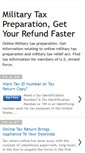 Mobile Screenshot of militarytax.blogspot.com