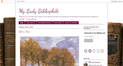 Desktop Screenshot of ladybibliophile.blogspot.com