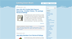 Desktop Screenshot of canning-greenbeans.blogspot.com