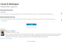 Tablet Screenshot of carol-g-dehergne.blogspot.com