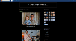 Desktop Screenshot of cameronsgoafrica.blogspot.com