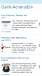 Mobile Screenshot of galih-hacker24.blogspot.com