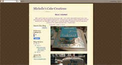 Desktop Screenshot of michellescakecreations.blogspot.com