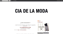 Desktop Screenshot of ciadelamoda.blogspot.com