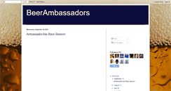 Desktop Screenshot of beerambassadors.blogspot.com