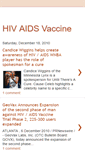 Mobile Screenshot of hiv-aids-vaccine.blogspot.com