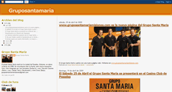 Desktop Screenshot of gruposantamariamisiones.blogspot.com