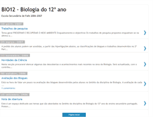 Tablet Screenshot of bio12ano.blogspot.com