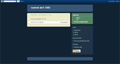 Desktop Screenshot of numrat.blogspot.com