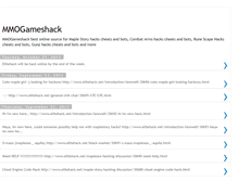 Tablet Screenshot of mmogameshack.blogspot.com