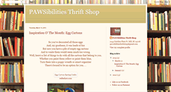 Desktop Screenshot of pawsibilitiesthriftshop.blogspot.com