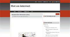 Desktop Screenshot of hot-on-net.blogspot.com