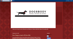 Desktop Screenshot of dogsbodyconcierge.blogspot.com