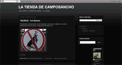 Desktop Screenshot of camposancho.blogspot.com