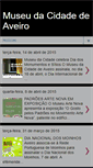 Mobile Screenshot of museucidadeaveiro.blogspot.com