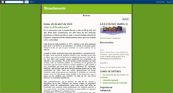 Desktop Screenshot of bicentenarioisabel.blogspot.com