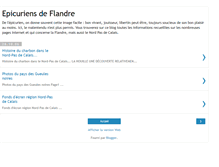 Tablet Screenshot of epicuriensdeflandre.blogspot.com