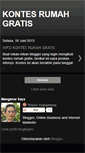 Mobile Screenshot of kontesrumahgratis.blogspot.com