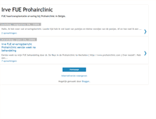 Tablet Screenshot of irve-prohairclinic.blogspot.com