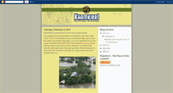 Desktop Screenshot of khamkirri.blogspot.com