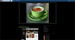 Desktop Screenshot of cappuccinodoble.blogspot.com