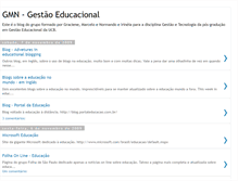 Tablet Screenshot of gmngestaoeducacional.blogspot.com