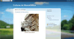 Desktop Screenshot of culturademesoamerica.blogspot.com