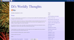 Desktop Screenshot of disworldlywisdom.blogspot.com