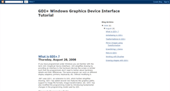 Desktop Screenshot of gditutorial.blogspot.com
