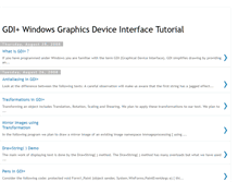 Tablet Screenshot of gditutorial.blogspot.com