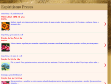 Tablet Screenshot of espiritismopreces.blogspot.com