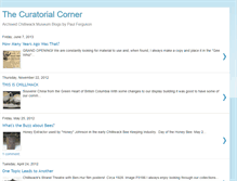 Tablet Screenshot of curatorialcorner.blogspot.com