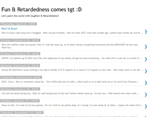 Tablet Screenshot of more-retardedness.blogspot.com