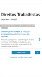 Mobile Screenshot of direitodotrabalhador.blogspot.com