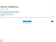 Tablet Screenshot of direitodotrabalhador.blogspot.com