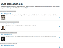 Tablet Screenshot of davidbeckham-photos.blogspot.com